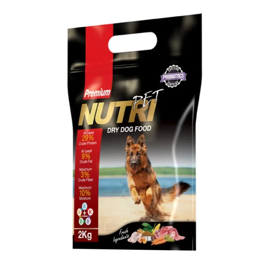 غذای خشک سگ‌ بالغ مدل پریمیوم برند نوتری وزن 2 کیلوگرمی | پرشین پت لند