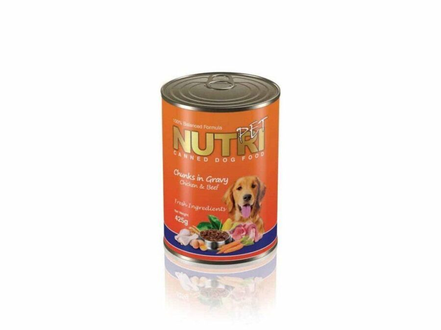 کنسرو غذای سگ نوتری پت مدل چانک | پرشین پت لند